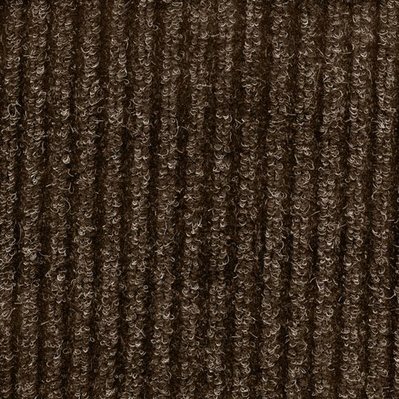Superior Heritage Brown Ribbed 3' x 5' Indoor / Outdoor Mat