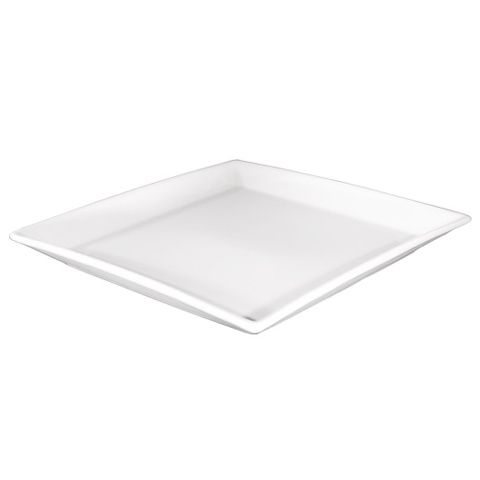 Gourmet Display Prestige Porcelain Large White Diamond Platter