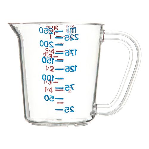 Carlisle&reg; 1-Cup Clear Measuring Cup