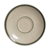 Tuxton&reg; Green Bay 5" Eggshell Demitasse Saucer