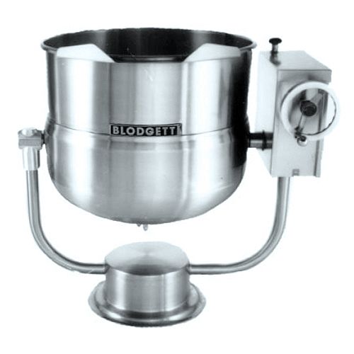 Blodgett 20 Gal Direct Steam Pedestal Kettle w/ Manual Tilt Mechanism