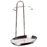 Focus 5-3/4 x 4-1/2 x 8-1/2 in. Wire Brace 18/8 in. Upright Spoon Set