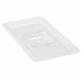 Update International Clear PC Third Size Food Pan Cover w/ Handle