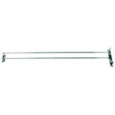 Update International Chrome Plated 24" Glass Hanger