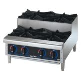 Star&reg; Mfg Star-Max&reg; Gas Step-Up 4-Burner Hot Plate