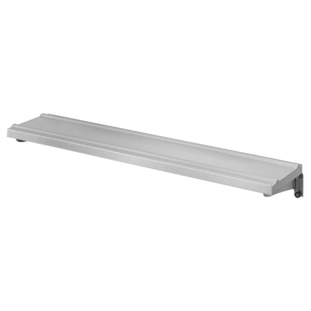 Randell&reg; 72" Inverted Round Stainless Steel Trayslide