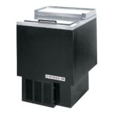 Beverage-Air 35" Black Flat Top Bottle Cooler