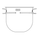 Berkel Stainless Steel 20 Qt Bowl for FMS30 Mixer