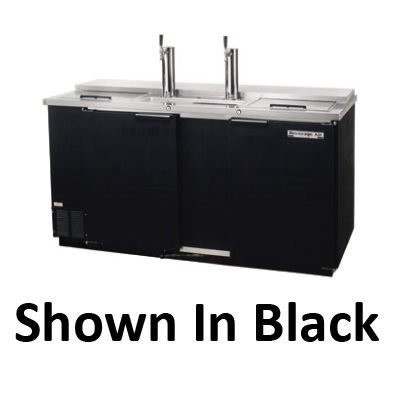 Beverage-Air 59" Stainless Club Top Draft Beer Cooler
