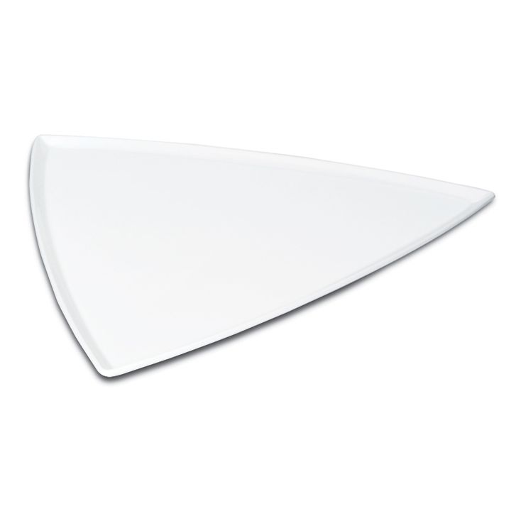 Delfin 24" x 24" White Pacific Rim Triangle Tray