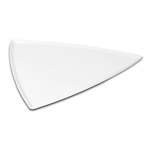 Delfin 18" x 18" White Pacific Rim Triangle Tray