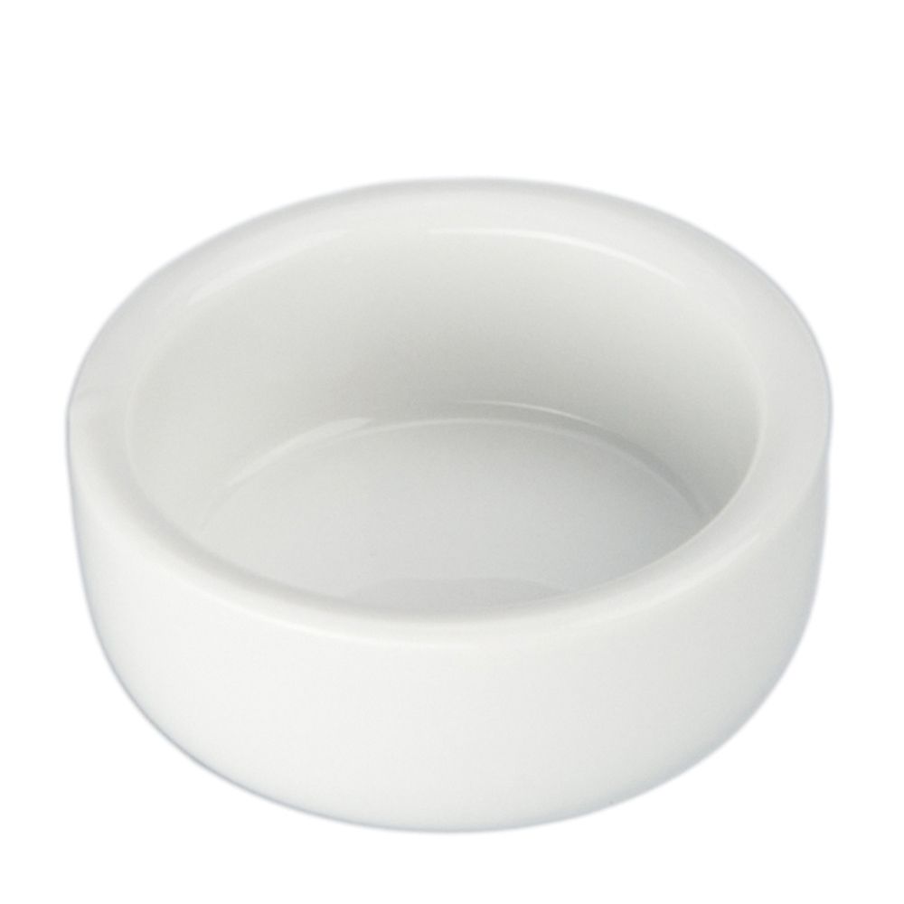 White Undecorated 2 oz Butter Server
