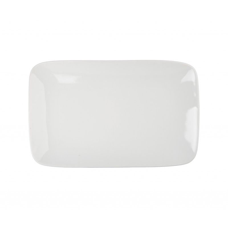 B.I.A. Cordon Bleu 9-1/4 x 6-1/2 White Undecorated Rectangular Plate