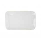 B.I.A. Cordon Bleu 9-1/4 x 6-1/2 White Undecorated Rectangular Plate