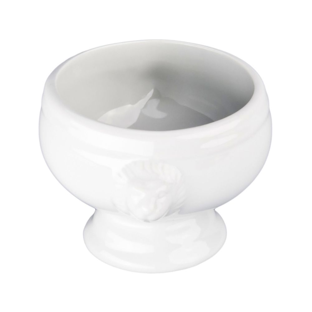BIA Cordon Bleu 16 oz White Undecorated Lions Head Soup Bowl