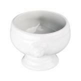 BIA Cordon Bleu 16 oz White Undecorated Lions Head Soup Bowl