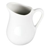 White Undecorated 4 oz Pitcher
