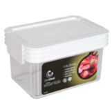 ClickClack&reg; Airtight Storers .45 Qt Canister with White Lid