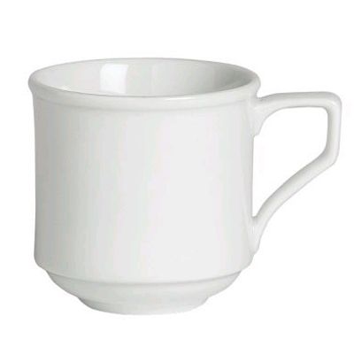 Steelite Rene Ozorio Infini White Stackable 3 Oz A.D. Cup