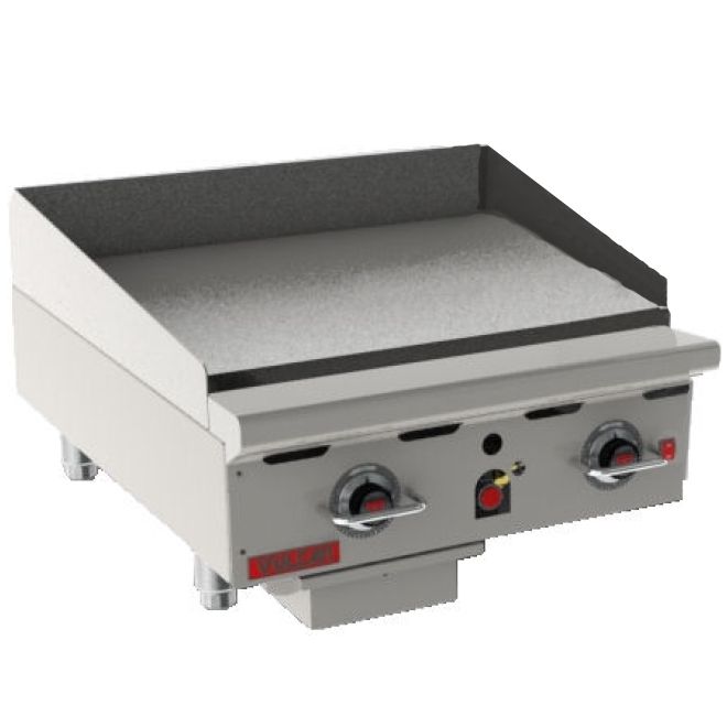 Vulcan Hart Heavy Duty 24" Gas Griddle w/ 54,000 BTU