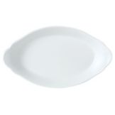 Steelite Performance Simplicity White 12.5 Oz Oval Eared Dish