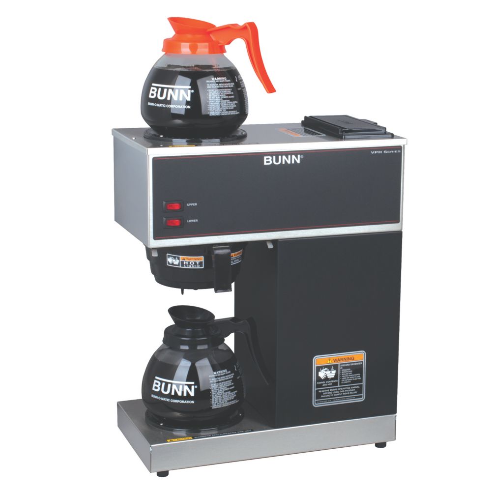 BUNN&reg; VPR Black Coffee Brewer with 1L/1U Warmer