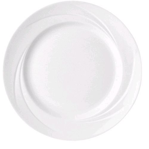 Steelite Distinction Alvo White 12-1/2" Plate