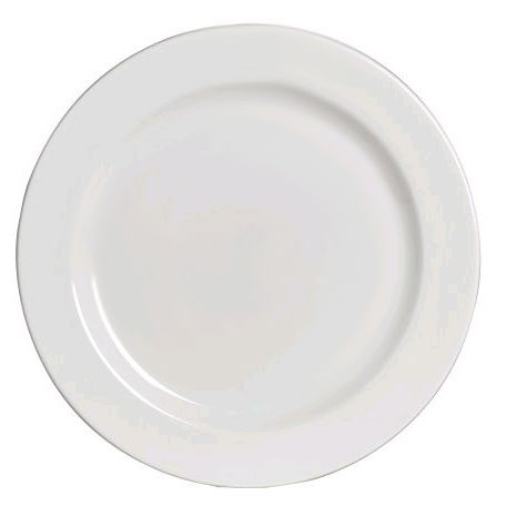 Steelite Anfora American Basics Rolled Edge 7-1/2" Rimmed Plate
