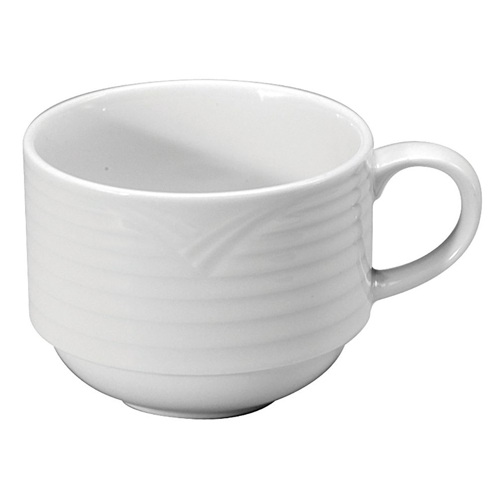 Noritake Glacier Undecorated 7.5 Oz Stackable Cup