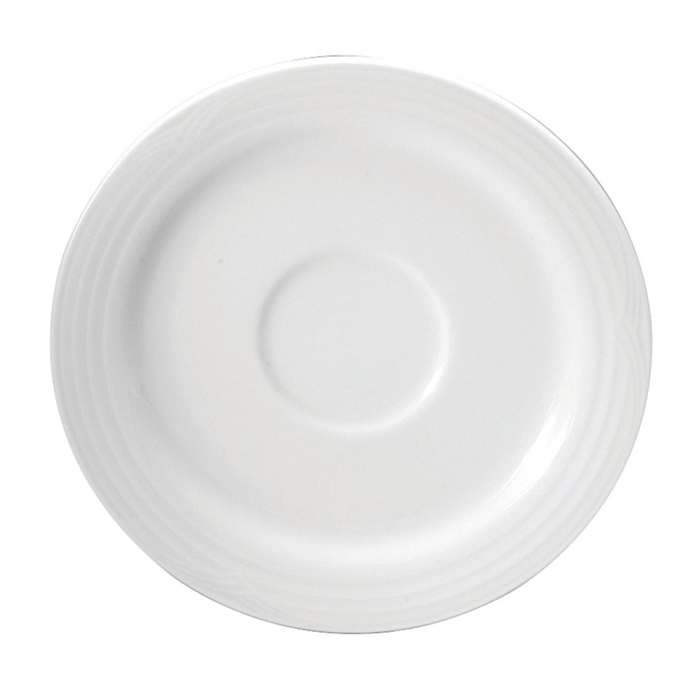 Noritake Glacier Undecorated Saucer, 6"