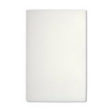 Update International White  12 x 18 x &frac12;" Cutting Board