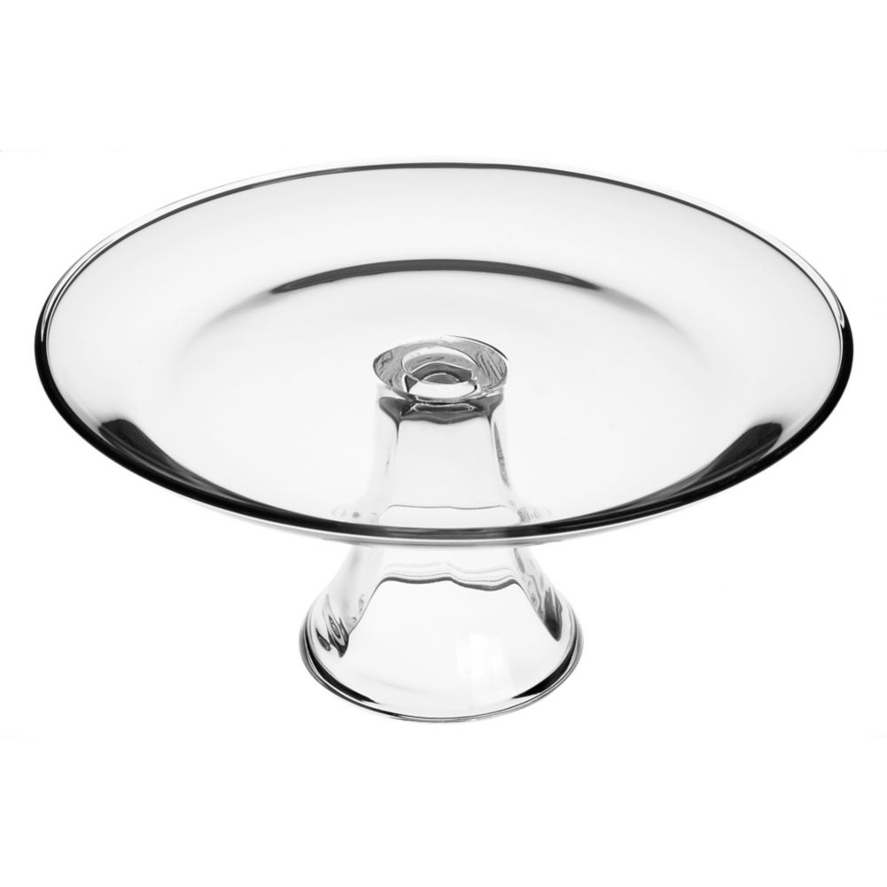 Anchor Presence&reg; Glass 10" Tiered Display Platter