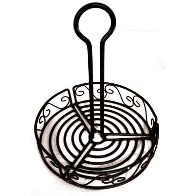 American Metalcraft Ironworks&trade; Scroll 7-3/4 In. Condiment Caddy
