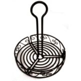 American Metalcraft Ironworks&trade; Scroll 7-3/4 In. Condiment Caddy
