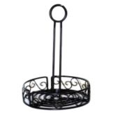 American Metalcraft Ironworks&trade; Scroll 6-1/4 In. Condiment Caddy