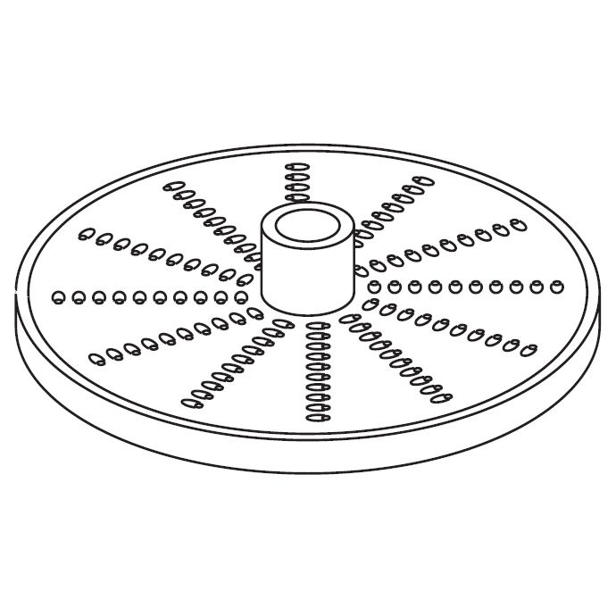 Berkel 1/16" Shredder Plate for CC32 and CC34 Food Processors