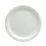 Oneida Rego Bright White Narrow Rim Plate, 9&frac12;"