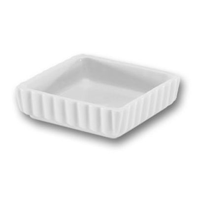 Hall&reg; China Bright White 8 Oz. Cream Brulee