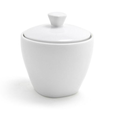 Front Of The House&reg; Mod&reg; White Porcelain 8 Oz Sugar Pot