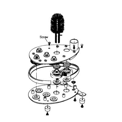 Bar Maid Long Screws for A-200 and A-205 Model Glass Washers