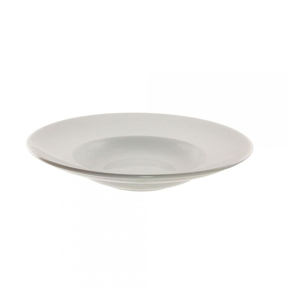 Ten Strawberry Street Bistro White 8 Oz Rimmed Soup Bowl