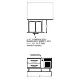 Randell 53" Refrig. Counter / Equipment Stand Model 20048SC-32-6
