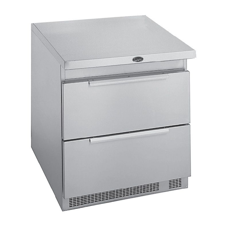 Randell&reg; Undercounter 2 Drawer Worktop Refrigerator