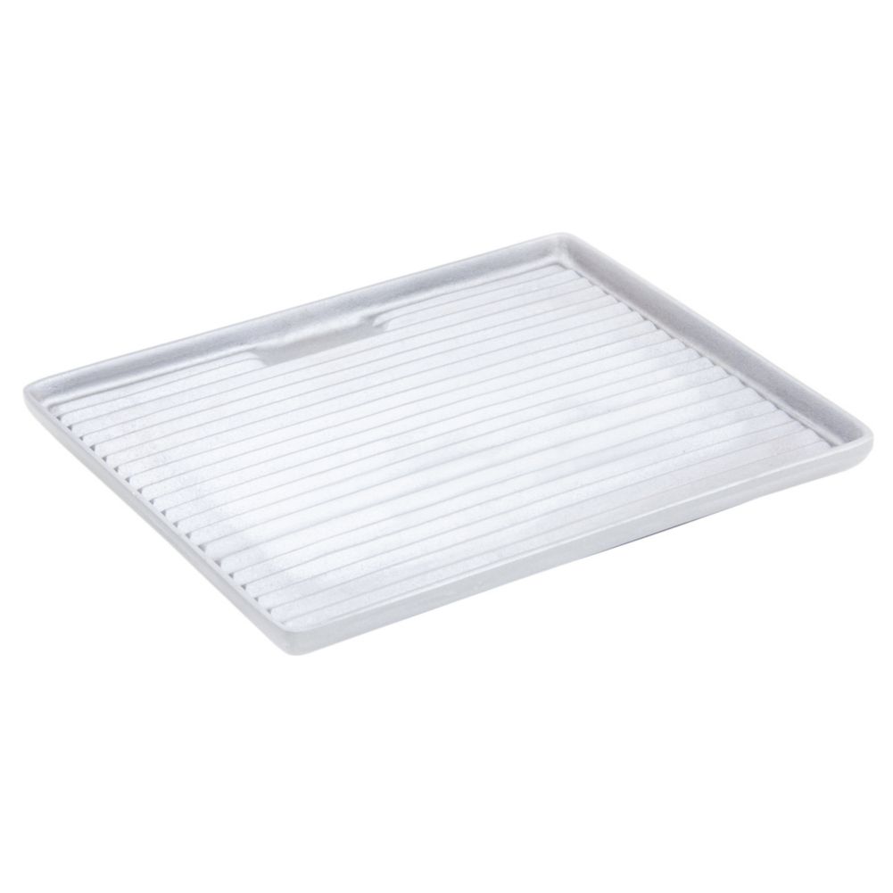 Bon Chef Pewter Glo 1/2 Size Horizontal Grill Tile