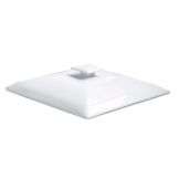 Steelite Rene Ozorio Aura Duo White Lid for Square Salad Bowl
