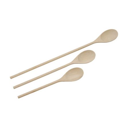 Focus 14" Wooden Spoon with Thick Northern Hard Birch Handles