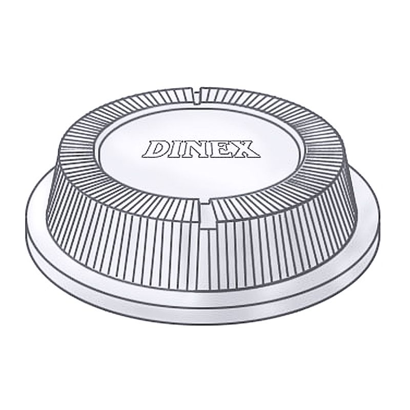 Dinex&reg; Disposable Lid for Clearview DX3300 and DX1187 9 Oz Bowl