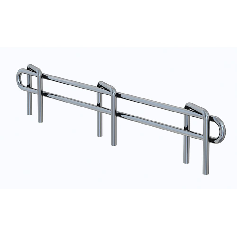 Metro&reg; Super Erecta&reg; 1 x 18" Chrome Shelf Ledge