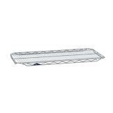 Metro&reg; qwikSLOT&trade; 24 x 48" Brite&reg; Finish Wire Shelf