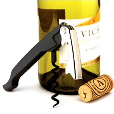 Focus Black Swing-A-Way Waiter's Corkscrew W/Cap Lifter
